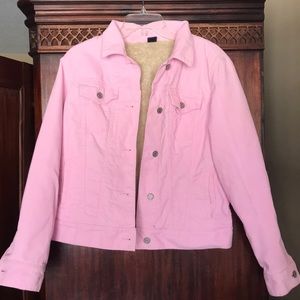 GAP Corduroy Faux Fur Lined Jacket